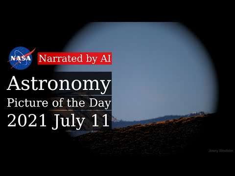 APOD: 2021-07-11 - Find the Moon (Narrated by Brian)