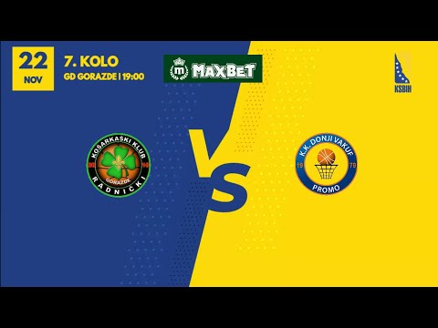 KK Radnicki - KK Donji Vakuf Promo | 7. kolo | MAXBET LIGA | KSBIH | 2025/2026
