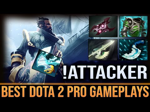 !Attacker [Kunkka] Mid Admiral | Dota 2 Pro Gameplay