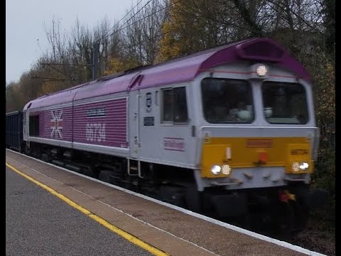 Platinum Jubilee 66734 at Hatfield