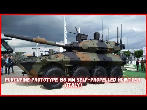 Porcupine Prototype 155 mm self-propelled howitzer (Italy)
