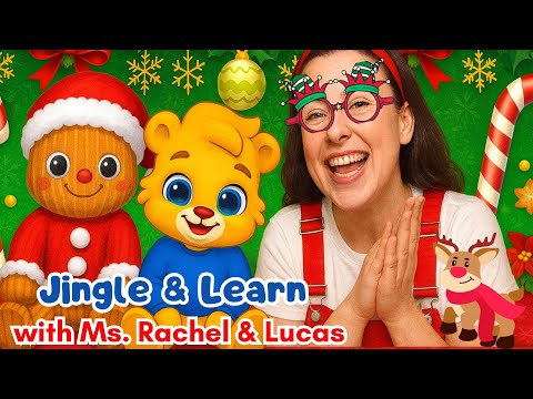 Jingle & Learn with Ms. Rachel!& Lucas | Speech Development | Songs, Learning & Holiday Fun