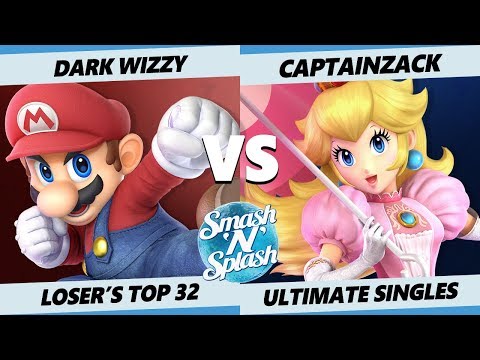 SNS5 SSBU - Dark Wizzy (Mario) Vs. PA | CaptainZack (Bayonetta) Smash Ultimate Losers Top 32
