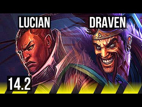 LUCIAN & Milio vs DRAVEN & Karma (ADC) | 12/3/7, Dominating | TR Master | 14.2