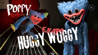 Poppy PlayTime chapter 1 | Escape HUGGY WUGGY #poppyplaytime #huggywuggy #bossfight