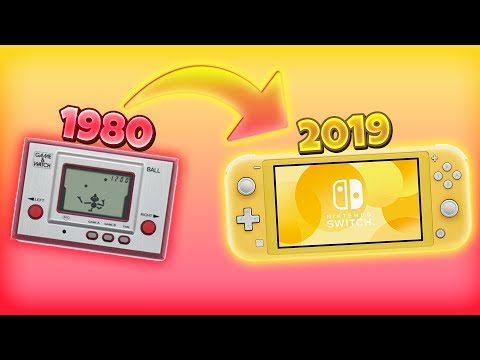 EVOLUTION of Nintendo Handheld Consoles (1980-2019)