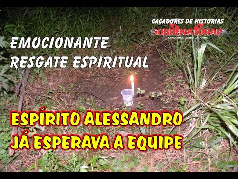 RESGATADO O ESPÍRITO DE ALESSANDRO DEPOIS DE ANOS ESPERANDO.