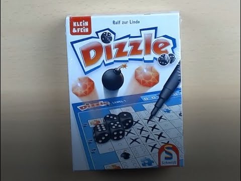 Review und Regeln Dizzle (Roll & Write)
