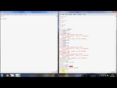 Python Pygame Tutorial 2 Python Basics