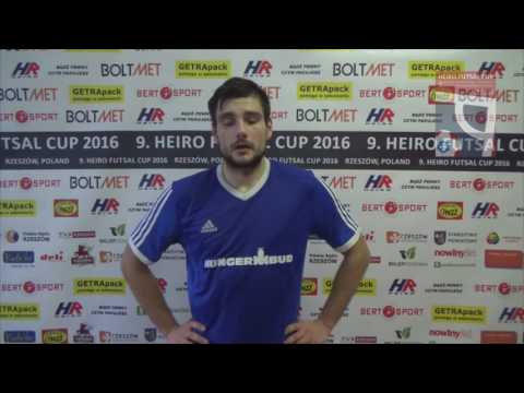 9. HFC 2016 - Wywiad z Marcin Grzywa (Hunger Bud Katowice) po meczu 1/8 finału