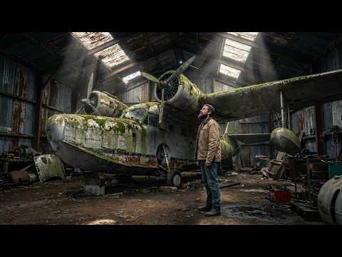 Thumbnail for ASMR Aircraft Restoration | 1937 Grumman G-21 Goose (Barn Find) — Rebuild From Rust to Flight-Ready by Car
