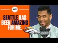Broncos QB Russell Wilson speaks on how SPECIAL it was in his RETURN to Seattle I FULL INTERVIEW