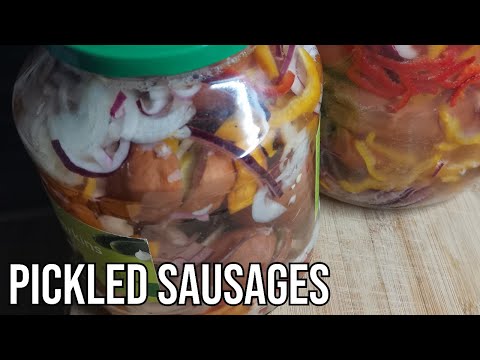 How To Make Spicy Pickled Sausages│Easy & Delicious!