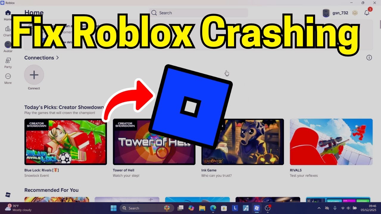 Fix Roblox Keeps Crashing on pc