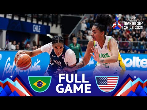 Final | Brazil v USA | Full Basketball Game | FIBA Women's AmeriCup 2025