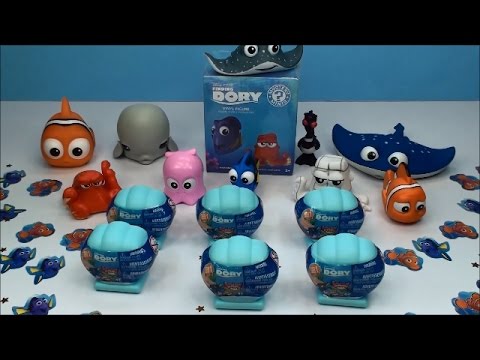 Toy Surprises Finding Dory Squishy Pops with Mystery Minis Kids Fun