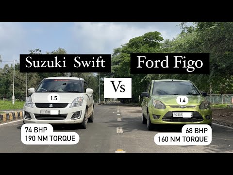 Ford FIGO Vs Maruti Suzuki SWIFT | Drag Race | Diesel Vs Diesel |#ford #swift #dragrace