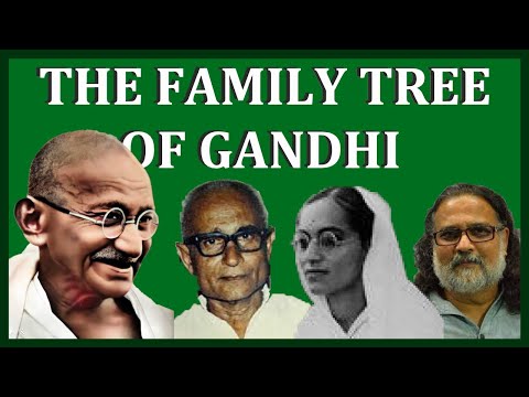 A Hero of India | The Family Tree of Mohandas Karamchand Gandhi