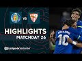 Highlights Getafe CF vs Sevilla FC (2-0)