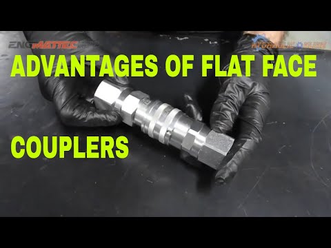 EngMatTec Flat Face Hydraulic Couplers Vs Poppet Couplers