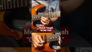 Download lagu Melodi Tengah Lagu GITAR TUA Rhoma Irama ‼️mudah di pelajari ✅ mp3
