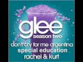 Don't Cry for Me Argentina - Glee (Rachel ...