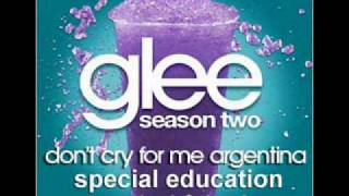 Don&#39;t Cry for Me Argentina - Glee (Rachel &amp; Kurt Full Duet)