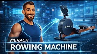 Merach R7 Pro-Grade Magnetic Rowing Machine for Home
