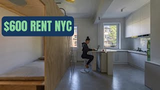 Inside New York's 5 Tiny Apartments For $600