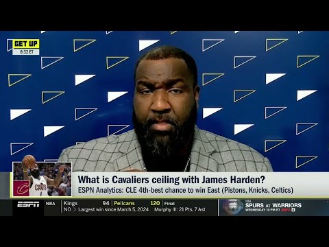 GET UP | Perkins on Harden & Michell will help Cavs to NBA Finals and likes Pistons-Hornets fight