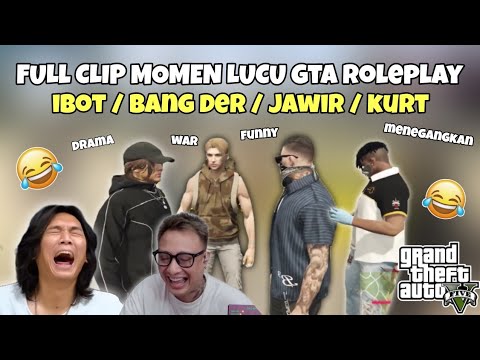 FULL CLIP LUCU / GONDRONG / BANGDER / JAWIR, JADI SATU / GTA V ROLEPLAY #imeroleplay #ibot13
