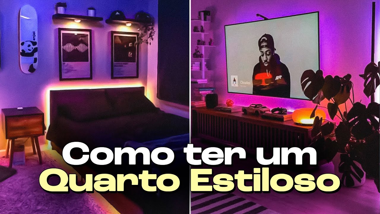 Como deixar um QUARTO PEQUENO ESTILOSO gastando pouco