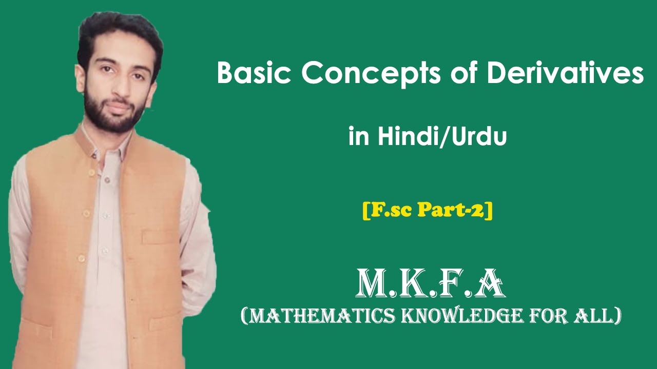 Basic Concepts of Derivatives