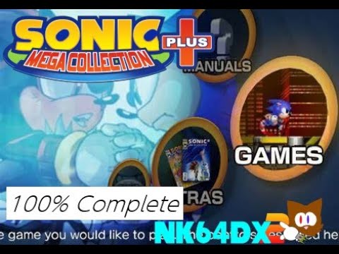 Sonic Mega Collection Plus 100% Complete