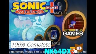 Sonic Mega Collection Plus 100% Complete