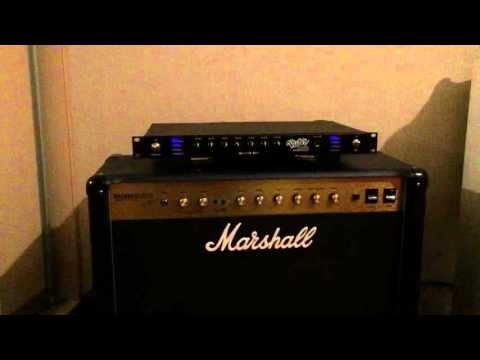 Tokai ls100q into Baldringer Dual Drive