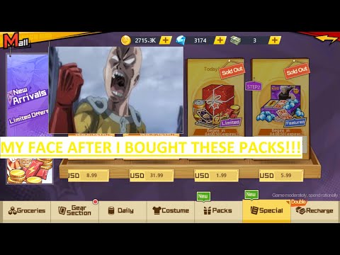 One Punch Man The Strongest | Last Minute Buying RND Lucky Recruit Pack