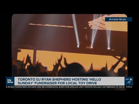 Toronto DJ Ryan Shepherd hosting 'Hello Sunday' fundraiser