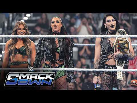 Rhea Ripley challenges Jacy Jayne to an impromptu matchup: SmackDown highlights, April 24, 2026