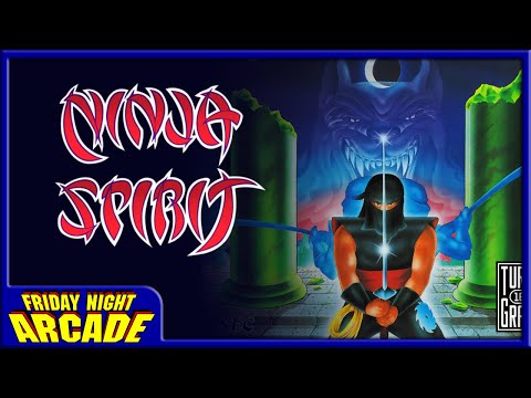 Ninja Spirit - Turbografx 16 Game Review | Friday Night Arcade