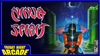 Ninja Spirit - Turbografx 16 Game Review | Friday Night Arcade