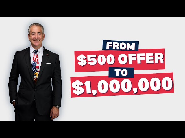 $500 Offer, $1 Million Win