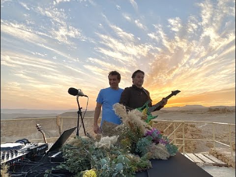 California Sunshine & D-Clock - Live Set at Masada, overlooking the Dead Sea