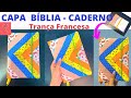 BIBLE COVER NOTEBOOK COVER FABRIC BOOK COVER FRENCH BRAIDING