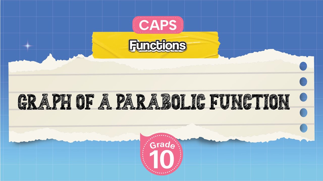 [GRADE 10] Graph of a Parabolic Function