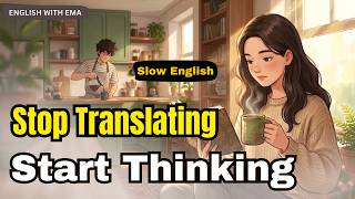 Train Your Brain to Think English Every Day | Easy English Speaking Practice for Beginners
