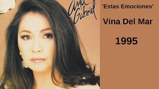 Ana Gabriel &quot;Estas Emociones&quot; Vina Del Mar 1995