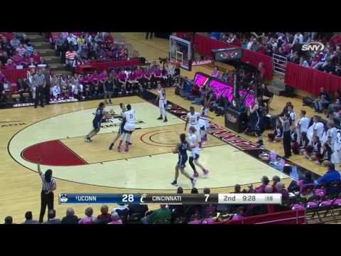 Gabby Williams #15 UCONN vs Cincinnati 2.08.17 Hustle Plays