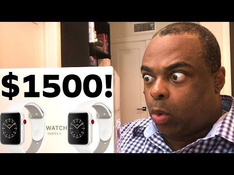 I PAID $1500 FOR THIS APPLE WATCH.