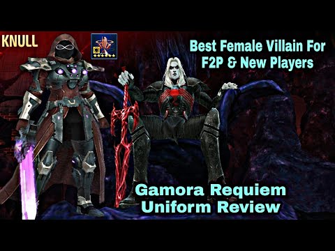 Gamora Requiem Uniform Review & WBL Knull Clear Showcase With Obelisk - Marvel Future Fight